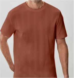 NUMBERONE Men's Textured Knit Crewneck T-Shirts | Multi-Color, Minimalist Logo | Breathable & Versatile