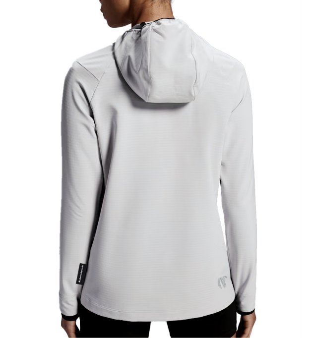 NUMBERONE Women's Quick-Dry Half-Zip Hooded Pullover | CleanCloud Tech & Thumbhole Cuffs