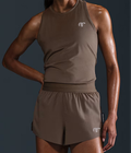 NUMBERONE Women's Quick-Dry Polyester Athletic Tank & Shorts Set | Breathable & High-Performance