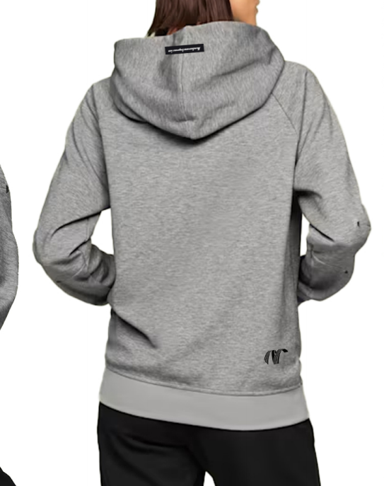 NUMBERONE Women's Fleece-Lined Cropped Hoodie | Cozy & Modern Streetwear