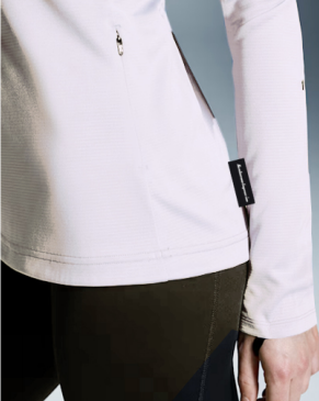 NUMBERONE Women's Quick-Dry Half-Zip Long Sleeve Top | Moisture-Wicking & Athletic Fit